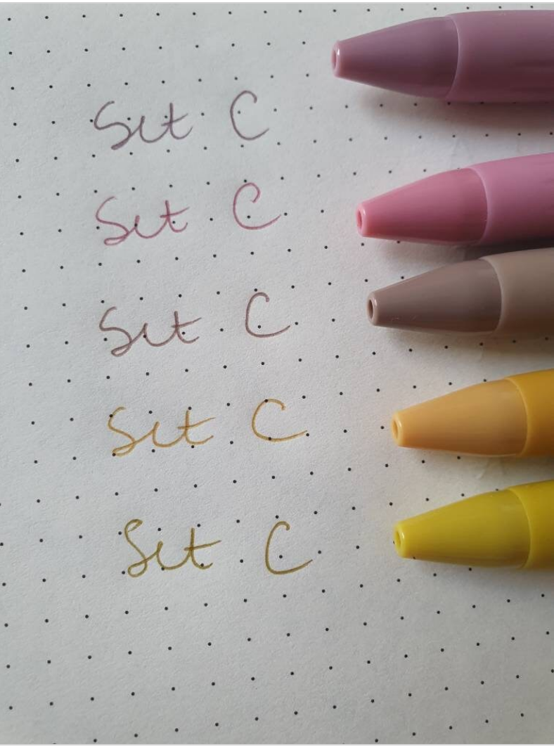 Colour pen set 5pcs - Choose your set