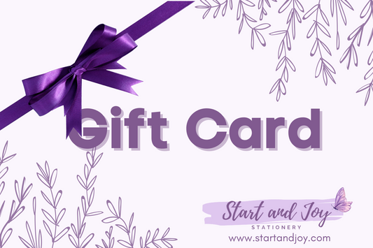 Start and Joy Gift Card