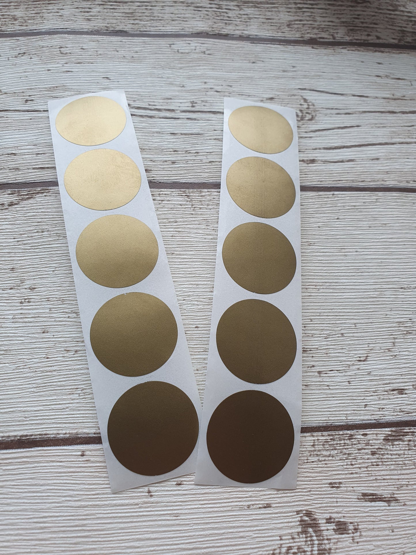 Gold Scratch Off Stickers - 2.5 cm- Scratch to Reveal stickers - 1inch