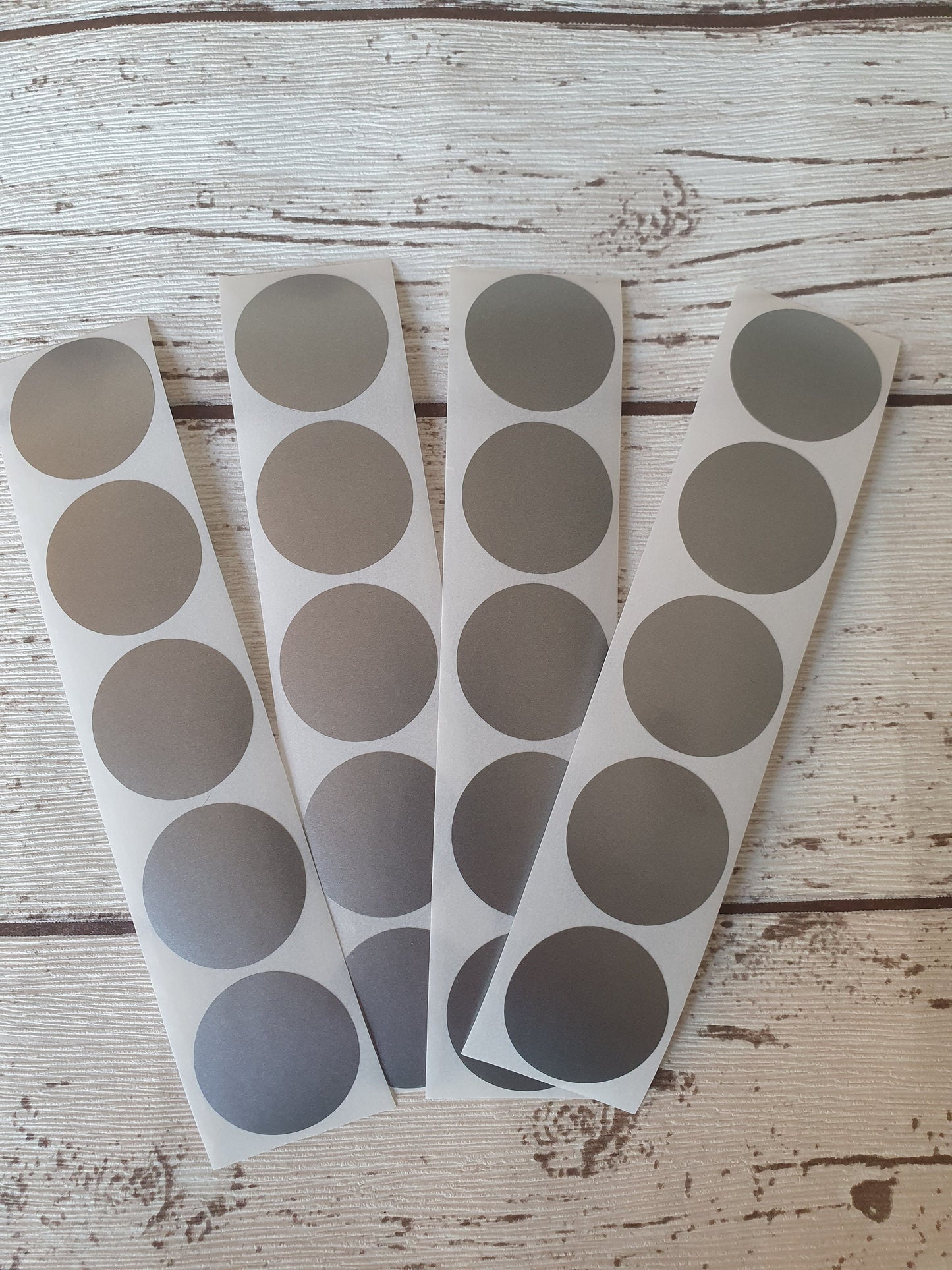 Silver Scratch Off Stickers , 1 inch, 2.5 cm, Scratch to Reveal stickers