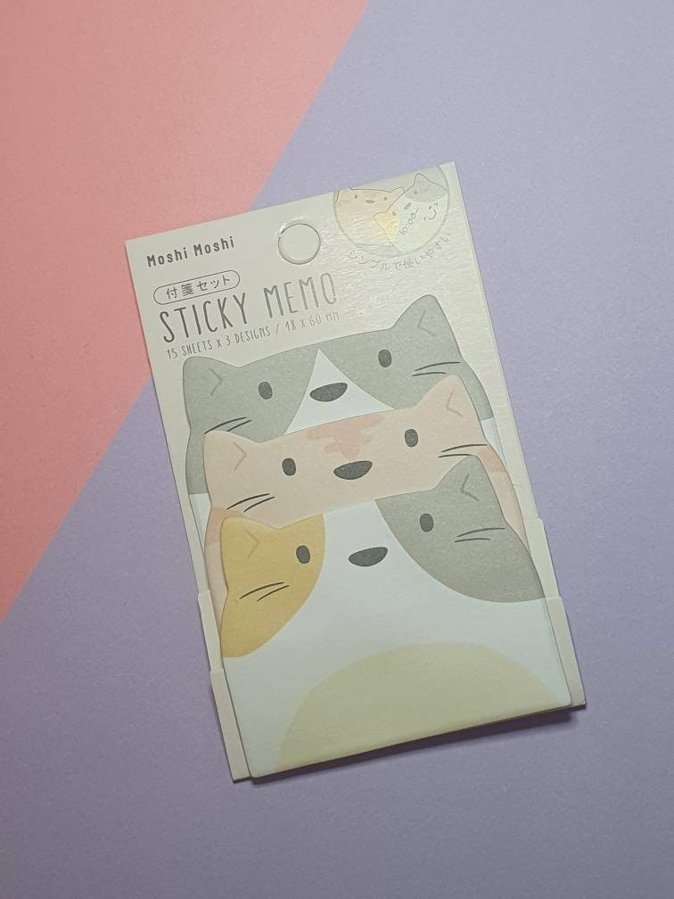 Cute Animals Sticky notes- 45 sheets