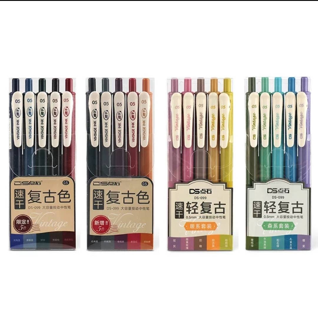 Colour pen set 5pcs - Choose your set