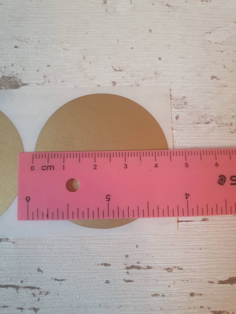 Gold Scratch Off Stickers - 4.5cm - Scratch to Reveal stickers